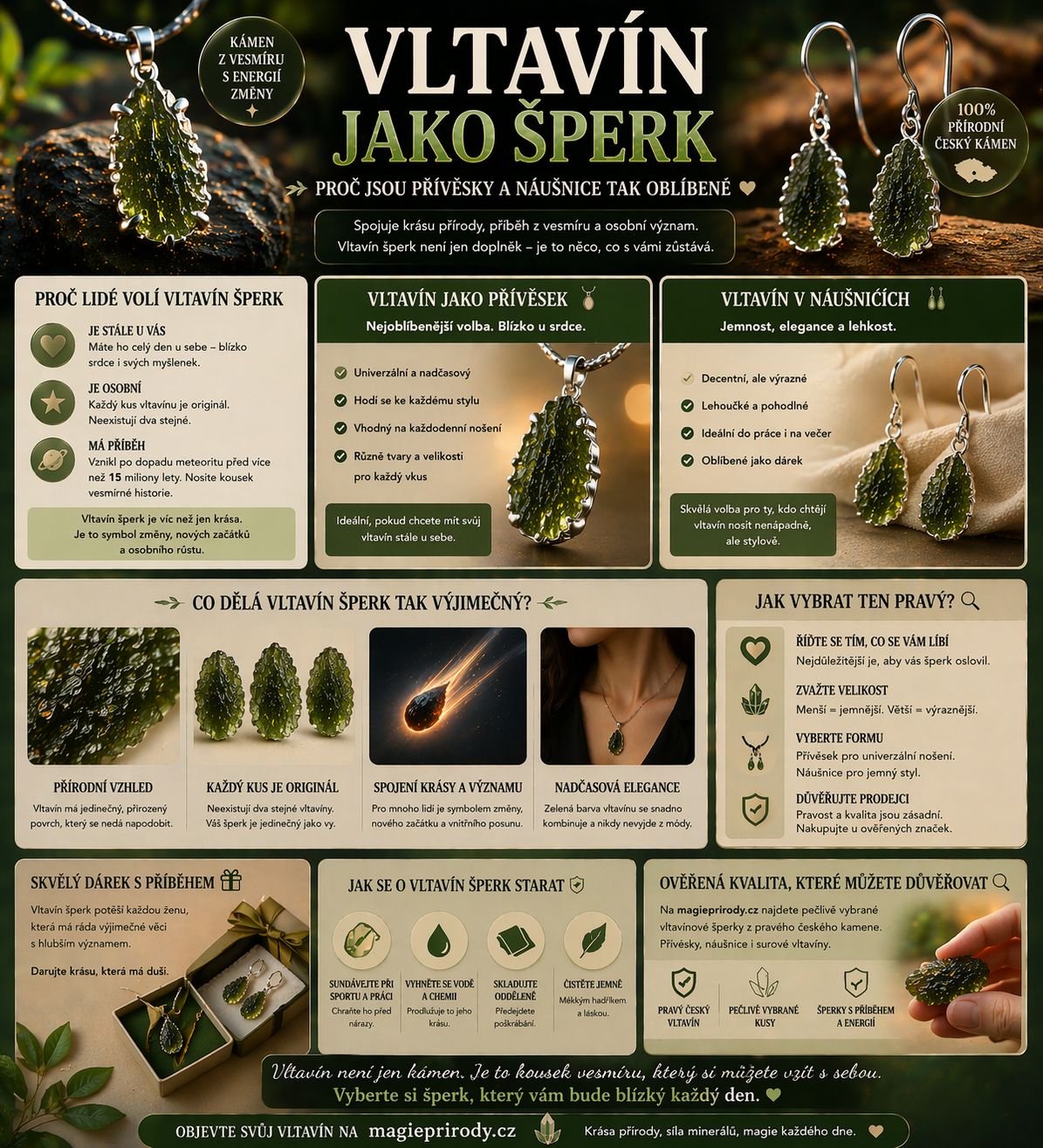 vltavin jako sperk -